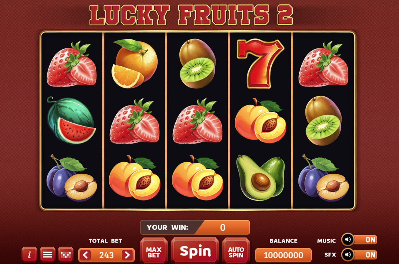 Jocuri pacanele Lucky Fruits 2 - REDBET - aparate si jocurile de tip slot-machines (jocuri pacanele), pariurile sportive in cota fixa, loterii intrenationale si jocuri virtuale.