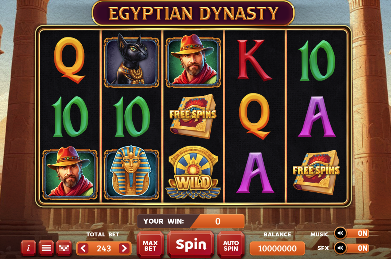 Jocuri pacanele Egyptian Dinasty - REDBET - aparate si jocurile de tip slot-machines (jocuri pacanele), pariurile sportive in cota fixa, loterii intrenationale si jocuri virtuale.