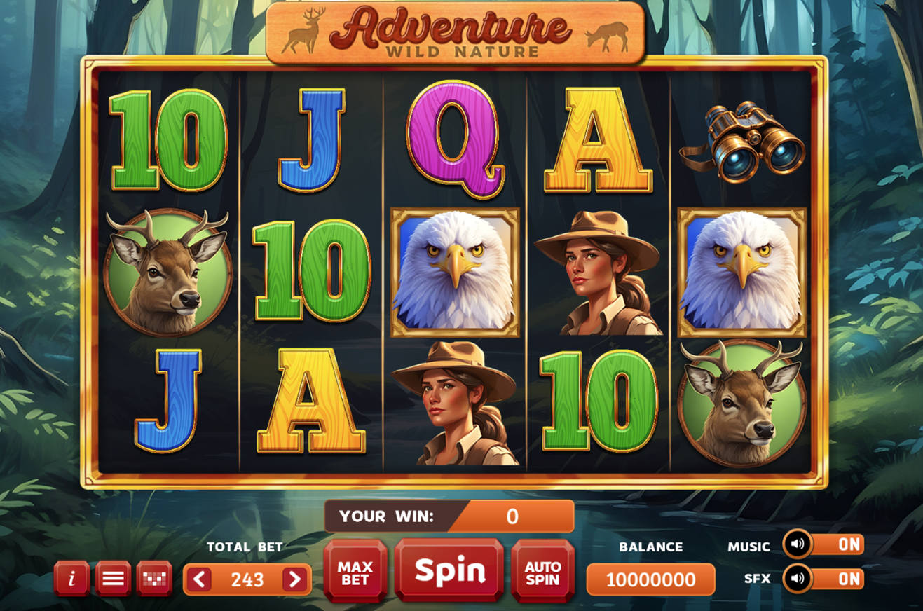 Jocuri pacanele Adventure wild nature - REDBET - aparate si jocurile de tip slot-machines (jocuri pacanele), pariurile sportive in cota fixa, loterii intrenationale si jocuri virtuale.